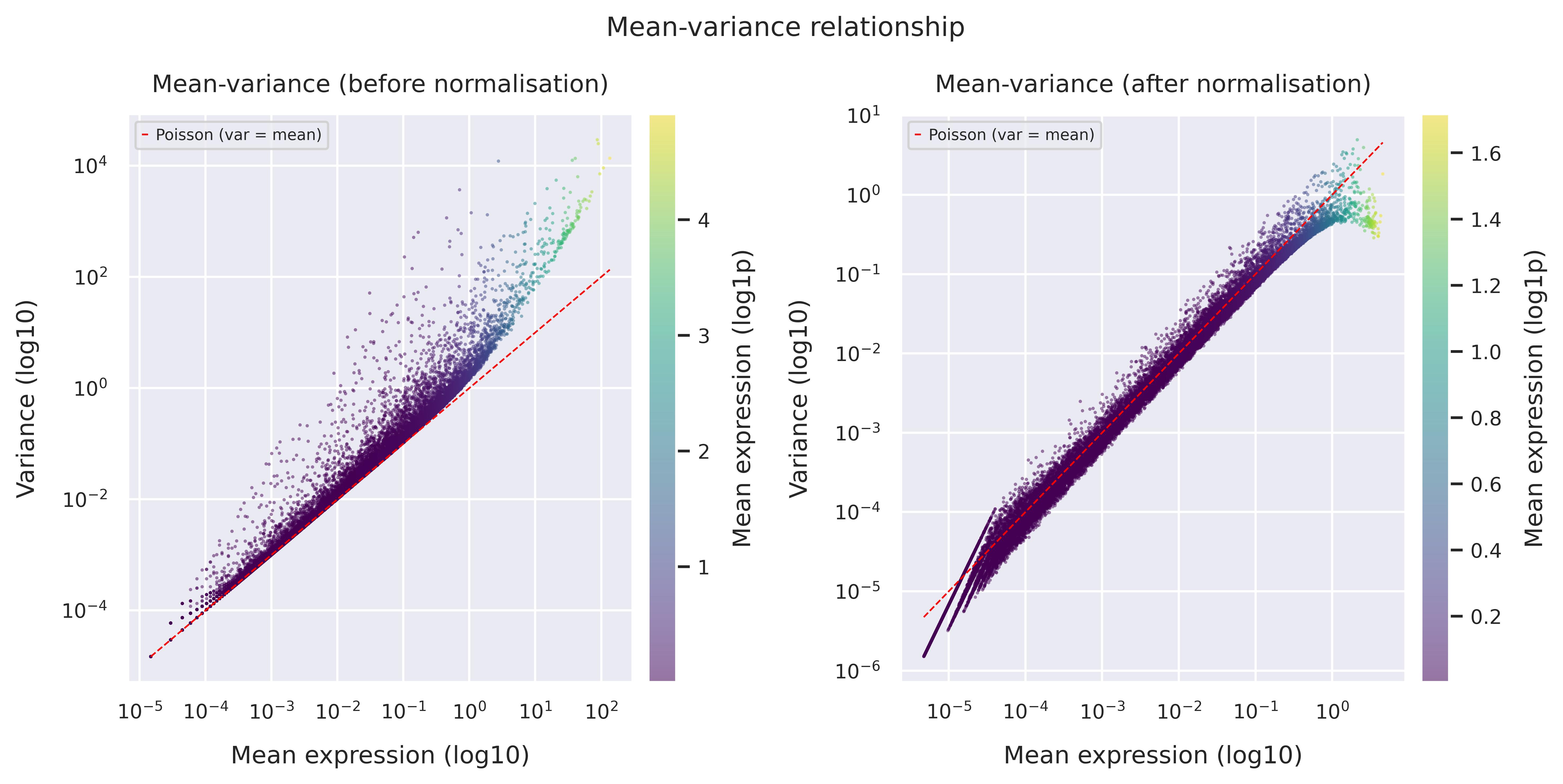 Mean–variance relationship